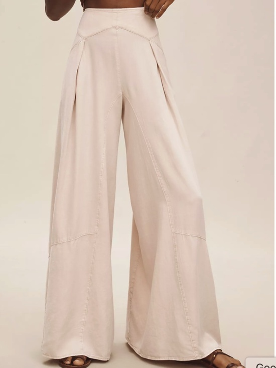 Pilcro Pants - Anthropologie. Pilcro Linen Palazzo Trouser Pants. 28